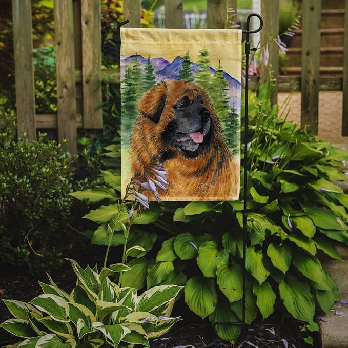 Caroline's Treasures SS8202GF Leonberger Garden Flag Mailbox Flag Decorative Yard Flag Banner Outside Patio Artwork Yard Flower Beds, Garden Size, Multicolor