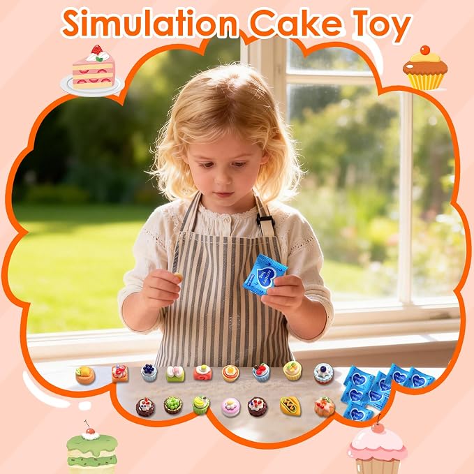 Mini Glow In The Dark Animal Resin Models, Resin Animals Mystery Bags, Individually Wrapped Blind Bags Tiny Animal Figurines, Collectible Mini Animals For Fairy Garden, DIY Crafts (100, Cake)