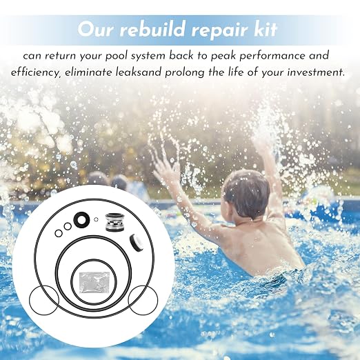 O-Ring Rebuild Repair Kit, for Jandy,Zodiac,FloPro & VS FloPro,FHPF, FHPM | Pool Pump Seal Gasket,Valve Kit,Diffuser/Impeller/Backplate/Tail Piece/Union/Drain Plug/Trap Lid (O-Ring) PS-3890 Shaft Seal