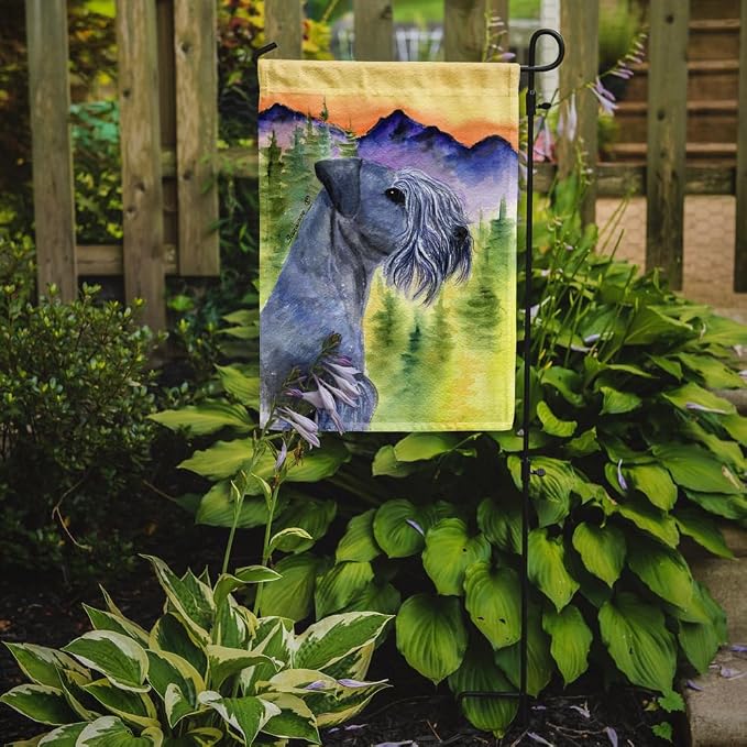 Caroline's Treasures SS8232GF Cesky Terrier Garden Flag Mailbox Flag Decorative Yard Flag Banner Outside Patio Artwork Yard Flower Beds, Garden Size, Multicolor
