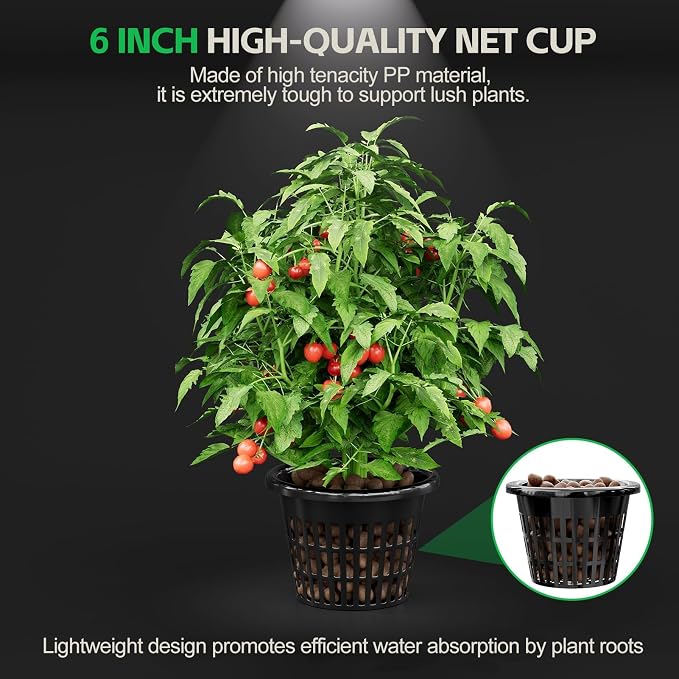 SPECILITE 7 Gallon 2 Buckets DWC Hydroponics Grow System with Wheels | Top Drip Kit, Deep Water Culture Recirculating Drip Garden System, Plant Stand with Air Pump, Air Stone, Air Hose