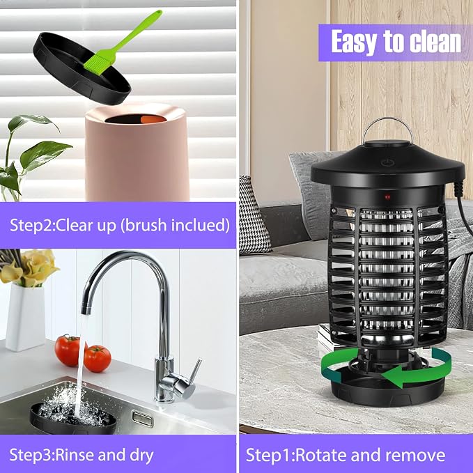Bug Zapper Mosquito Killer, Outdoor Electric Mosquito Fly Killer