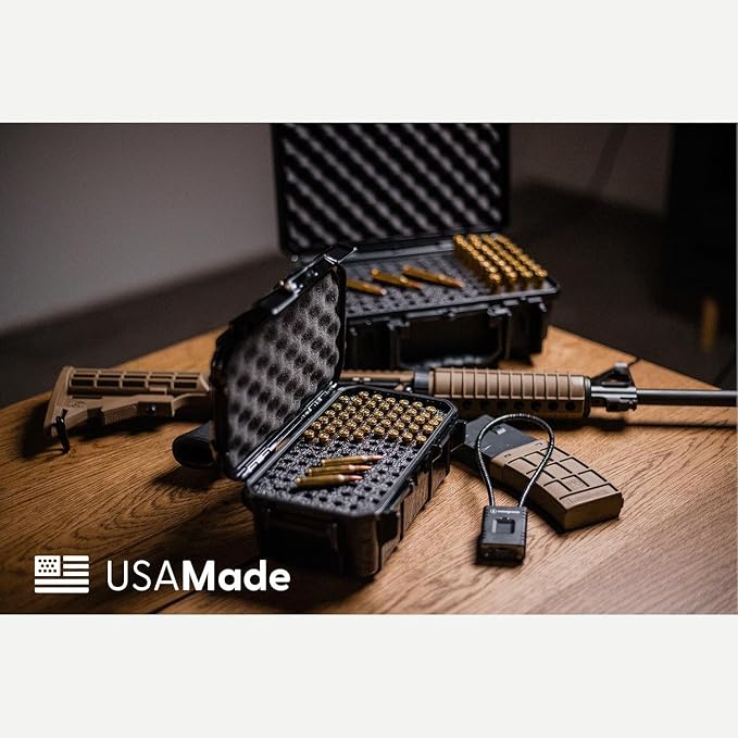 Evergreen Rifle Ammo Cases - Multiple Options - Compatible with 223, 5.56, 300 BLK, 7.62/43 Win, 6.5 Creedmoor, 30-06 / 12GA, 16GA, 20GA / 7.62, 30-06, 308 Win / 338 Lapua