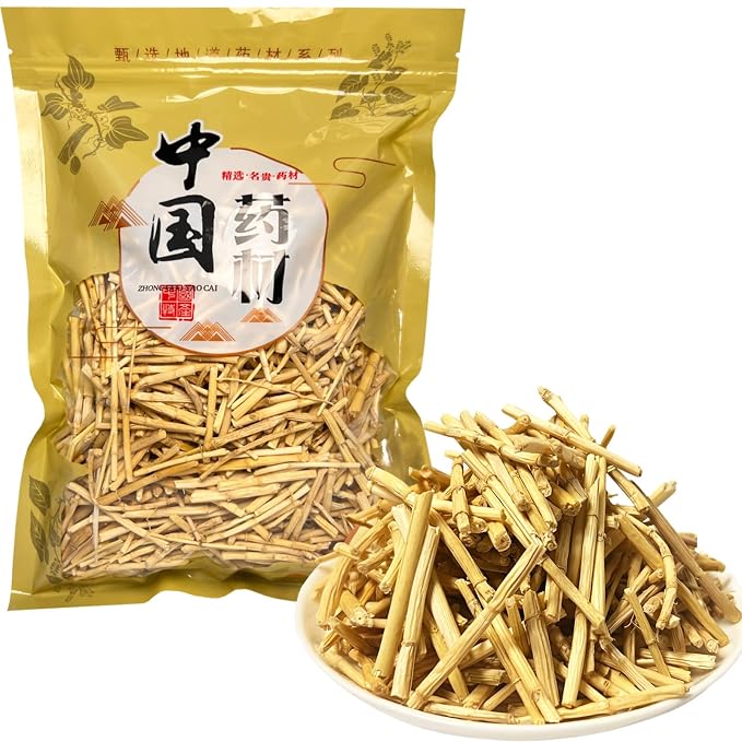 Lalang Grass Root-Bai Mao Gen-7.05oz/200gPure Natural Chinese Herbal Medicine- 白茅根-for Tea, Soup (Lalang Grass Rhizome)