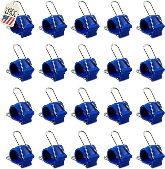 Reusable Plant Clips Made in USA – Orchid Clips, Plant Support Clips & Cord Clips – Heavy-Duty, Weather-Resistant & Durable – Secure Stems, Vines, Wires, Cables, Tomato Plants– Indoor & Outdoor