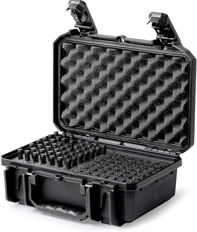 Evergreen Rifle Ammo Cases - Multiple Options - Compatible with 223, 5.56, 300 BLK, 7.62/43 Win, 6.5 Creedmoor, 30-06 / 12GA, 16GA, 20GA / 7.62, 30-06, 308 Win / 338 Lapua