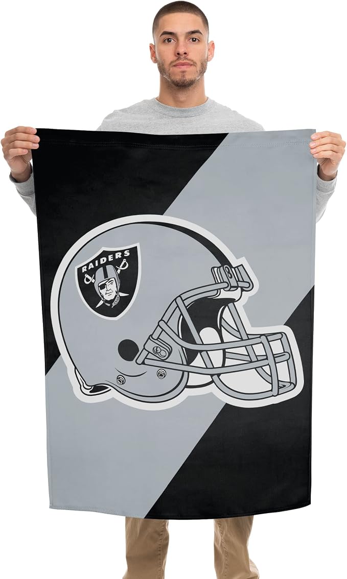 NFL Double Sided Team Logo Vertical Flag (40" x 28")