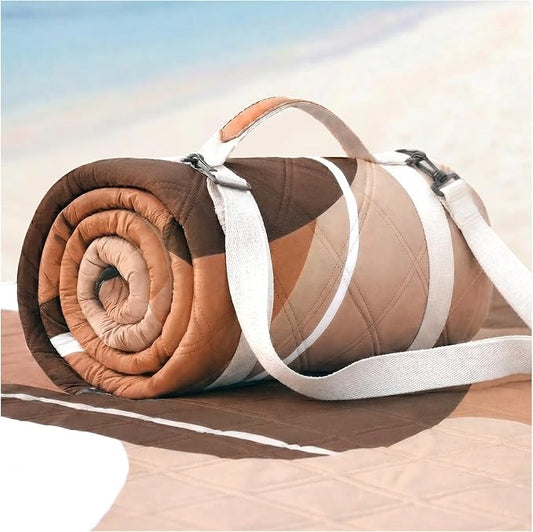 Waterproof Beach Blanket Picnic Outdoor Camp Mat RugTowel Family Beach Trip Essentials Summer Vacation Must Have Travel Accessories Lake Day Necessities Stuff Thing Need Gear Gift Supplies 2026