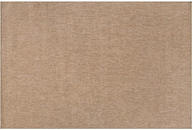 CAMILSON Easy Jute Rug 2x3, Indoor Outdoor Natural Color Fiber Area Rugs for Living Room and Kitchen Rug, Solid Boho Woven Design, Easy-Cleaning, Washable Outside Carpet Alfombras (2 x 3)