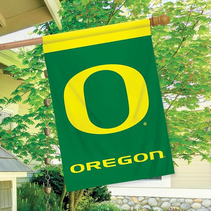 Oregon Ducks House Flag College Licensed 28" x 40"