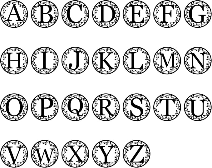Custom Metal Monogram Sign, Personalized Metal Letters Wall Decor, Personalized Large Initial Letter, Outdoor Letters Signs for Home, Porch, Garden, Family Name Monogram Decor for Outside