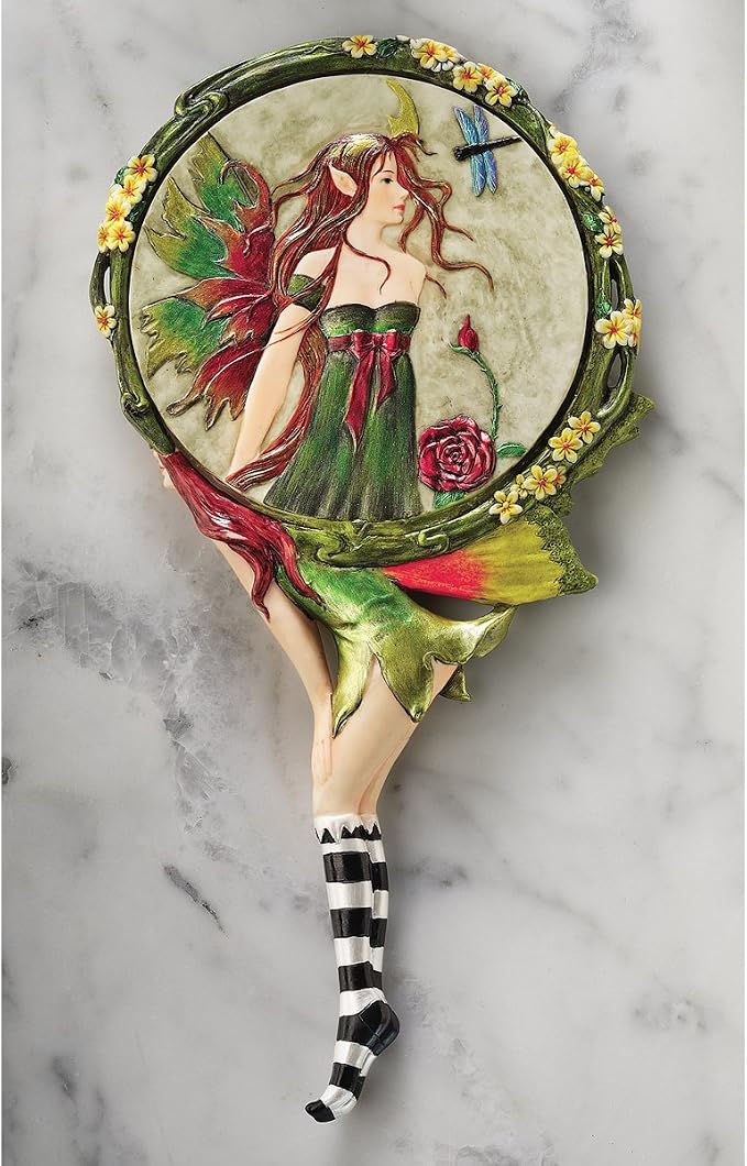 Design Toscano QS329053 Lochloy House Fairy Hand Mirror,Full Color