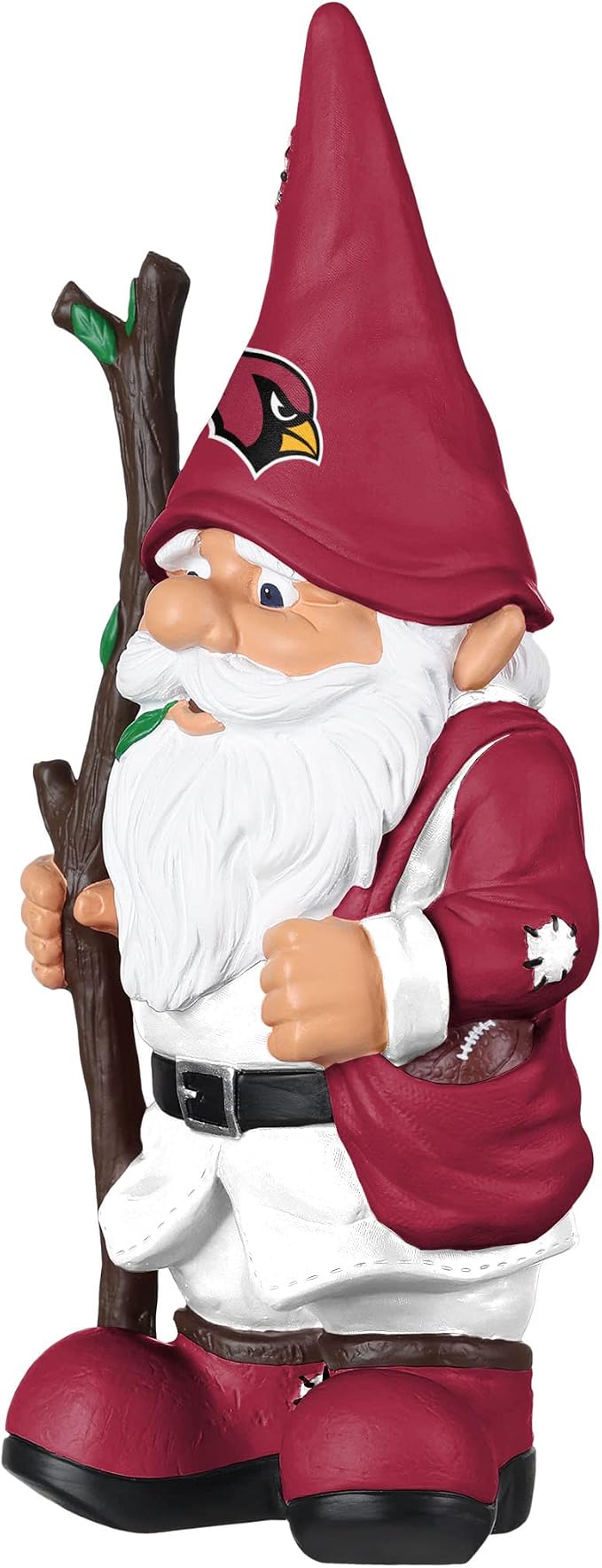 FOCO NFL Team Logo Holding Stick Garden Statue Outdoor Gnome