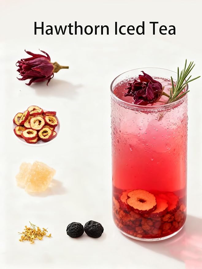 Dried hawthorn- 5.29oz/150gPure Natural Chinese Herbal Medicine-山楂for Tea, Cooking (Dried hawthorn slices)