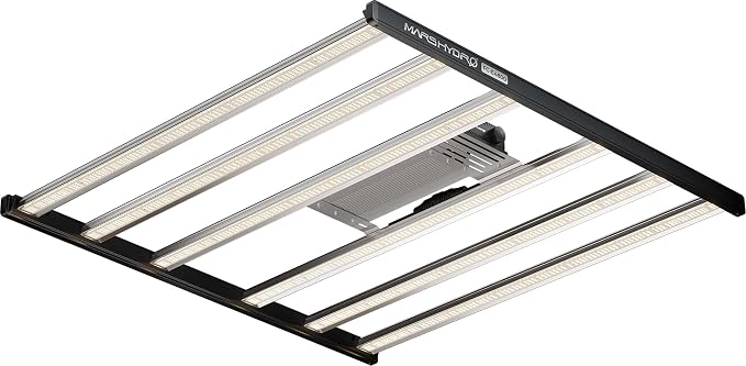 Mars Hydro FC-E4800 480W 4x4 LED Grow Light Full Spectrum Veg Bloom Flower | BEST VALUE: Bridgelux 2835 Diodes, Osram660nm CSSRM6.24, 2.8 μmol/J PPE, 1344 μmol/J PPF, Max Coverage 4x4ft, Removable