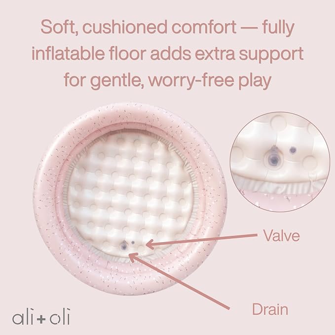 Ali+Oli Summer Collection, Swim Seat for Baby, Swim Ring for Kids, Arm Floaties for Toddlers, Kiddie Pool for Infant, Inflatable Ball Pit