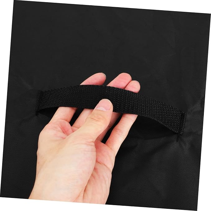 Black Pool Pump Cover with Oxford Cloth for Outdoor Units | Simple Installation, Easy Maintenance, Snug Fit, Effective Protection for Garden Filter Equipment