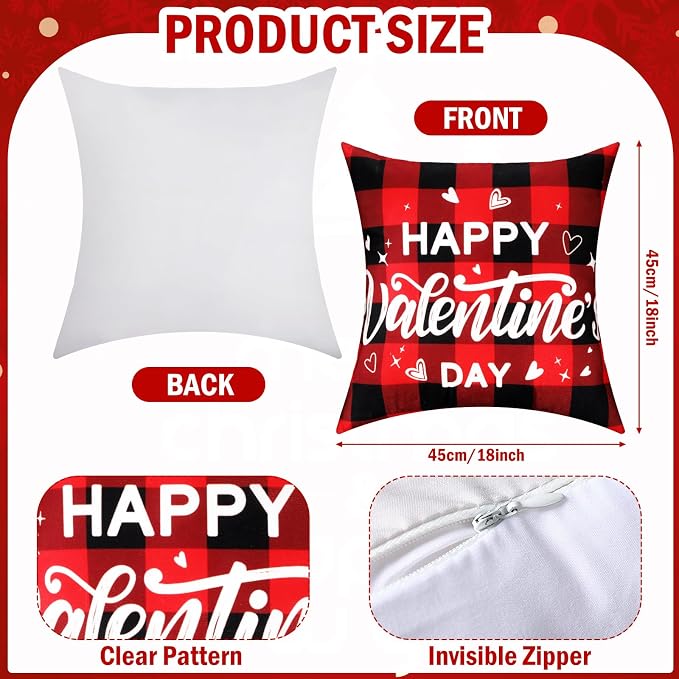 Mindsoft 20 Pcs Holiday Pillow Covers 18 x 18 Easter Pillow Cover Spring Summer 250th Anniversary Pillowcase Decorative Seasonal Cushion Case for Farmhouse Home Sofa(Color Stripes)