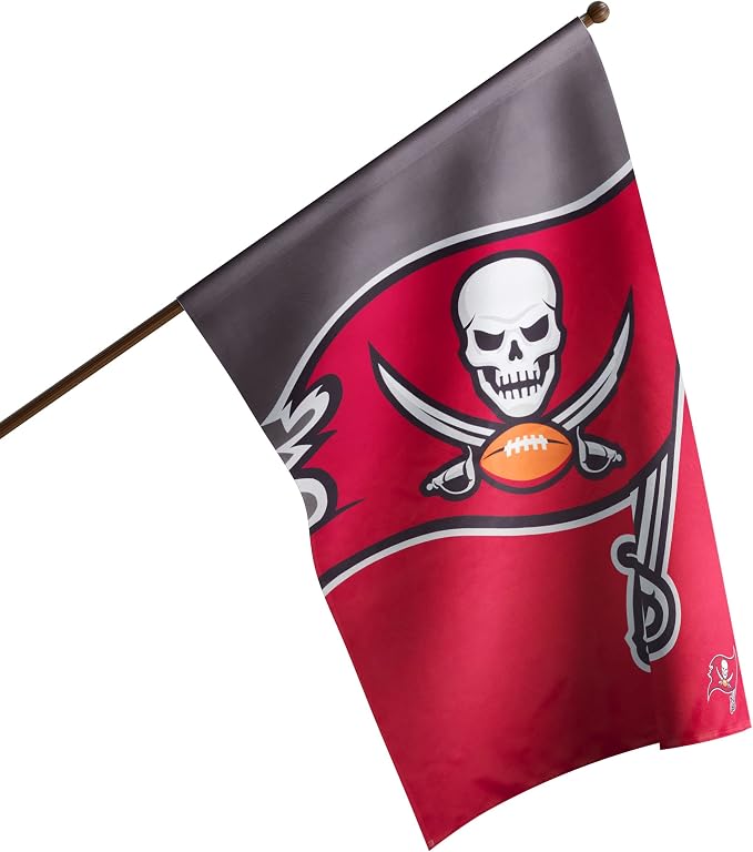 NFL Double Sided Team Logo Vertical Flag (40" x 28")