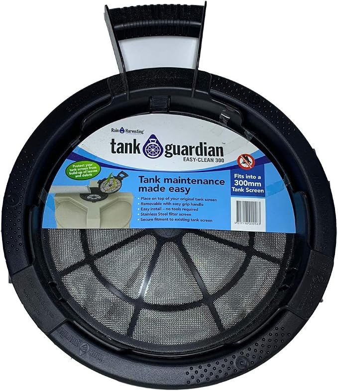 Aquabarrel 2 piece s 12inch Debris and Insect Filter for Rain Barrels & Cistern