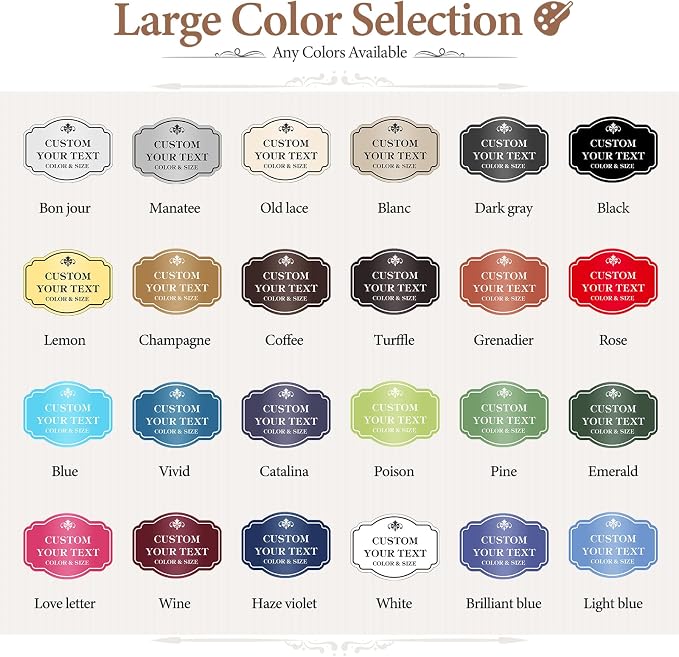 Custom Sign - Custom Sign Outdoor Metal,Personalized Metal Signs for Outside,Yard,Wall,Office,Business,Garden,Gate,Porch,Garage Ultra Clear Waterproof 18 x 13 inch
