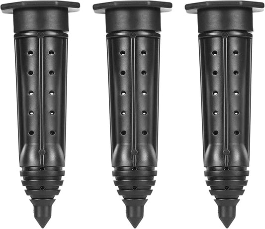 Briwooody 3 Pack Garden Watering Stake Large UV-Protected ABS Plastic Deep Root Irrigation Spike for Trees, Shrubs, Bushes, Shrubs, Flowers, Fruits, Vegetables, Potted Plants (8 Inch)