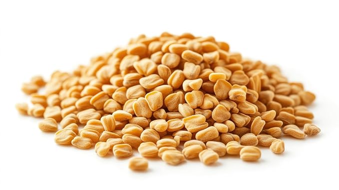 Fenugreek Seeds 100% Certified Organic | Raw Fenugreek Seeds | Whole Methi Seeds | Non-GMO | Non Irradiated | 1LB (16Oz)