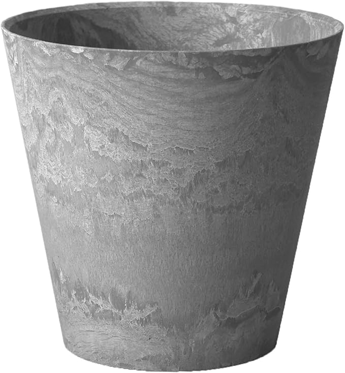 Root & Vessel Napa Round Planter, Gray, 8"