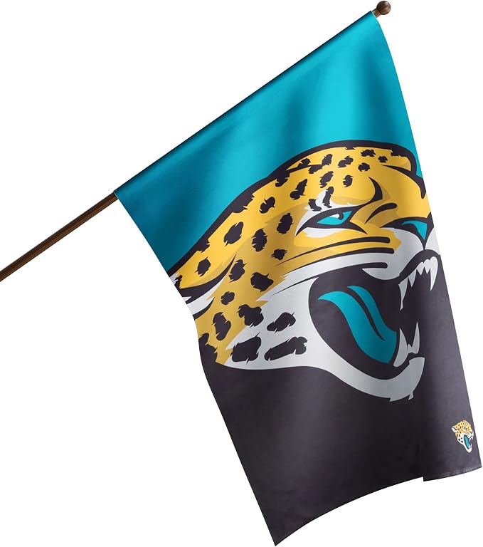 NFL Double Sided Team Logo Vertical Flag (40" x 28")