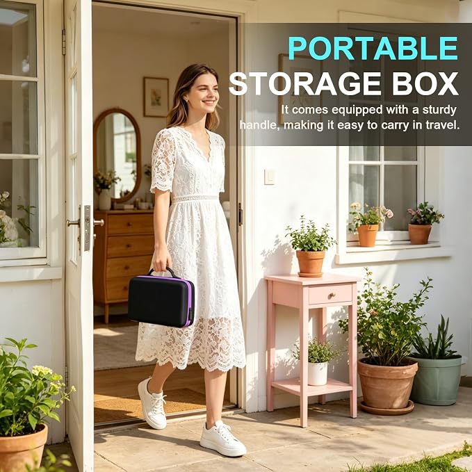 ZORETCO Diamond Art Storage with 60 Containers, Diamond Art Kits for Adults | Diamond Painting Storage Case with Tools, Diamond Art Supplies Storage for Diamond Painting Accessories, Bead Gem Organizer