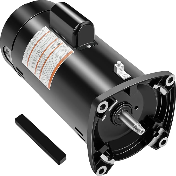 USQ1202 Pool Pump Motor 48Y Frame Fit for A.O. Smith/Century 2HP Motor | Fit for A.O. Smith/Century Pool and Spa Pump Motor, 3450 RPM, 48Y Frame, 230V, 10.4 Amps, Swimming Pool Motor