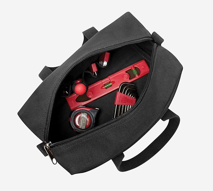 Rothco GI Style Mechanics Tool Bag, Heavy-Duty Canvas Tool Storage | 7.5 Liter Capacity, Heavyweight Canvas, Reinforced Bottom, Garage Storage