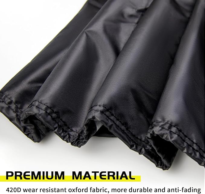 Gym Rack Cover with Waterproof Zipper for Squat Rack 47"-110"W | Waterproof Dustproof Heavy Duty Oxford Fabric,Gym Equipment Storage Cover for Workout Machine Outdoor Use