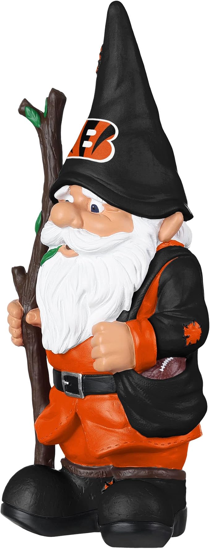 FOCO NFL Team Logo Holding Stick Garden Statue Outdoor Gnome