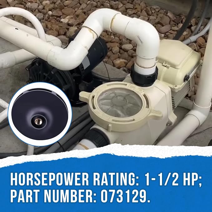 073129 Pump Impeller/ 1-1/2 HP Pool Pump Impeller Replacement | Fit for Pen-tair Whi-sperFlo 1.5 HP Pumps,for WF-6 WF-28 WFE-6 WFE-28 WFK-6 WFDS-6 WFDS-28 Series Pump,Corrosion Resistant