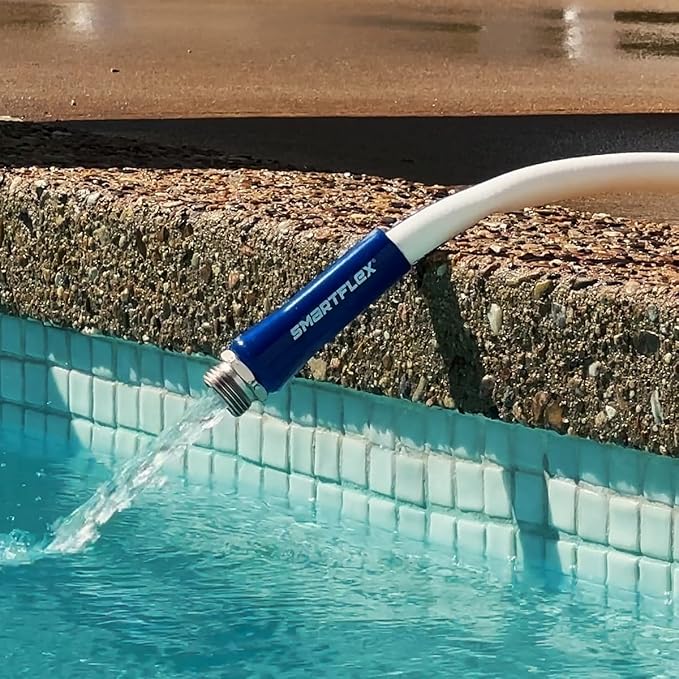 SmartFlex RV/Marine Water Hose, 5/8 in. x 25 ft., Hybrid, White - HSFRV525 (Pack of 10)