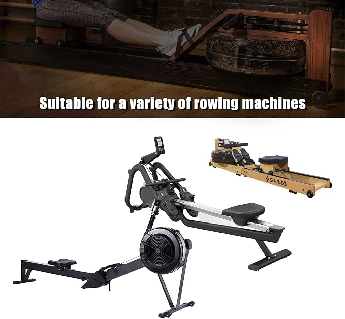 Rowing Machine Cover, Rower Outdoor Cover for Concept 2 Rowing Machine Waterproof Row Machine Cover for Hydrow Rowing Machine, Dustproof Fitness Equipment Protective Cover
