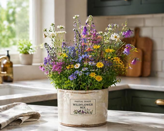 Native Prairie Mix (2oz) Restores Your Landscape with Authentic Prairie Blooms. Tough, Low-Maintenance, and pollinator-Friendly—Plant Once and Enjoy Natural Color All Season!