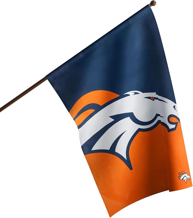 NFL Double Sided Team Logo Vertical Flag (40" x 28")