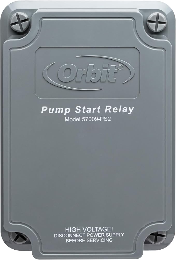 Orbit 2-Pack Sprinkler Pump Relay, Well Pump, Irrigation System Pump Start - 57009