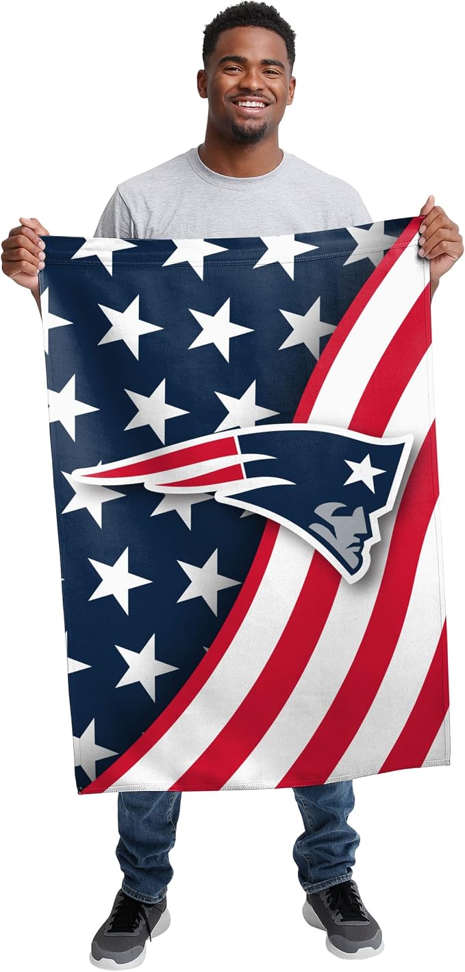 NFL Double Sided Team Logo Vertical Flag (40" x 28")