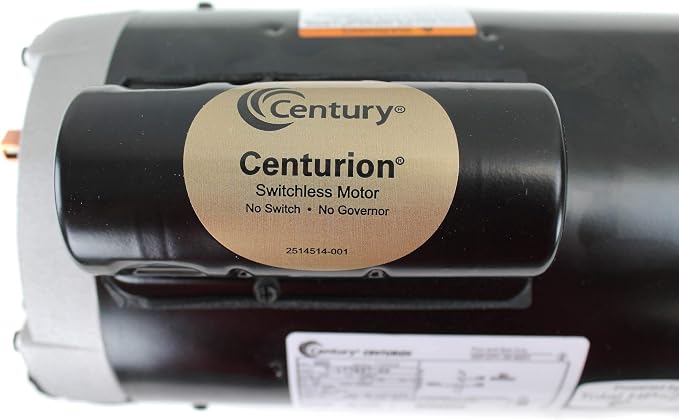 Century Electric B855 2-Horsepower 56Y-Frame Up-Rated Square Flange Replacement Motor (Formerly A.O. Smith)