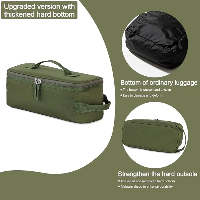 6L Camping Storage Bag, Tactical Camping Storage Bag | 600D is durable, waterproof, Suitable for camping, traveling, picnicking