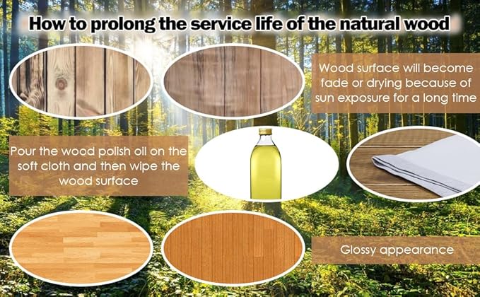 HAPPYGRILL Outdoor Acacia Wood Dining Bench, 48” Wooden Bench Patio Furniture for Entryway Garden Poolside Balcony, 800 LBS (1)