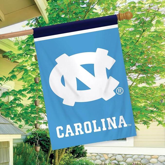 North Carolina Tar Heels House Flag College NCAA Licensed 28" x 40"