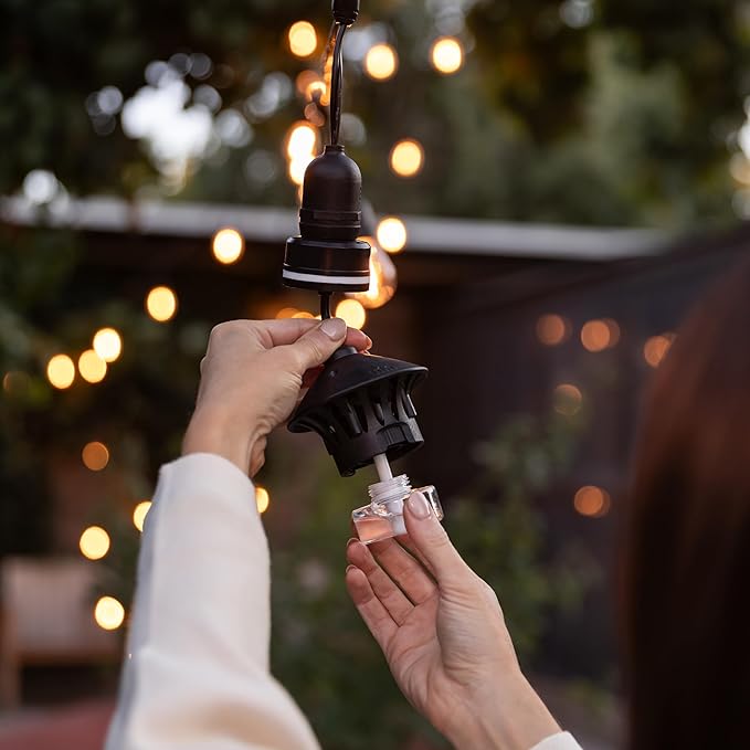 TIKI BiteFighter Plug & Repel Mosquito Repellent Pod, 48 Hour 2-Pack for String Lights