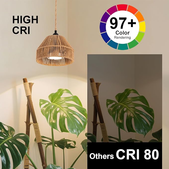 Grow Lights for Indoor Plants, Full Spectrum Plant lamp, with Timer and 15FT Power Cord, 30W Hanging Grow Lights，4000k Plant Light for Indoor Growing, Garden, Flowers, Greenhouse