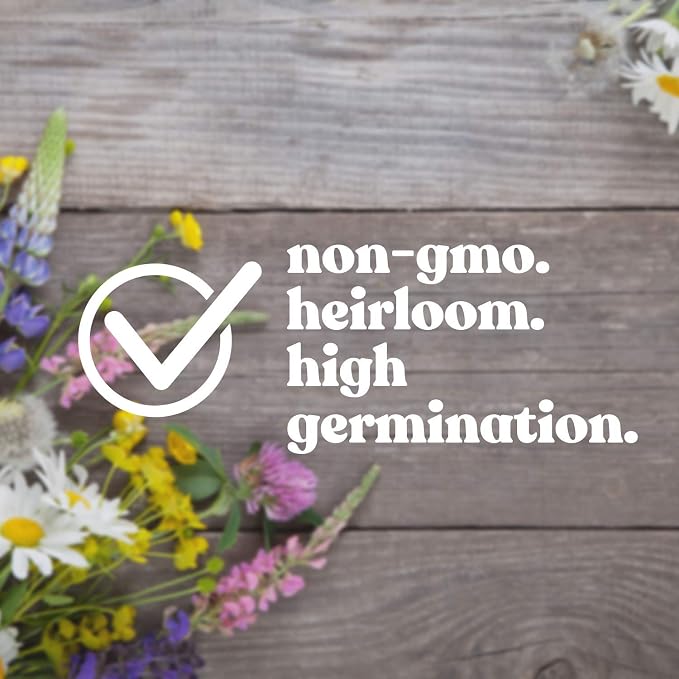 Wildflower Seeds Pollinator Collection - Includes 3 Premium Mixes: Save the Bees, Save the Monarchs, and Hummingbird & Butterfly - 15,000+ Wild Flower Seeds for Planting - Open Pollinated, Non-GMO