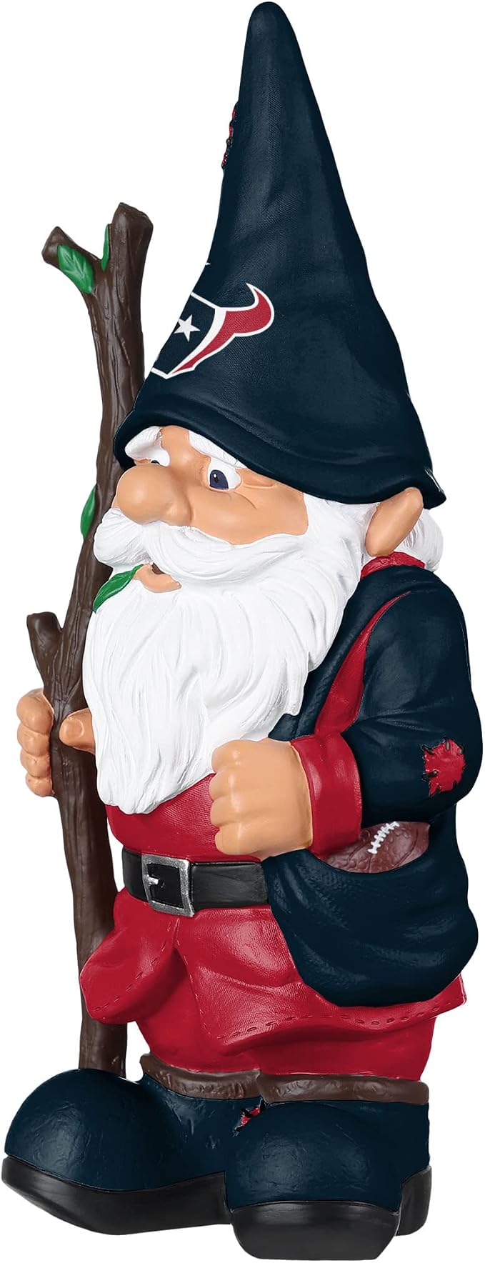 FOCO NFL Team Logo Holding Stick Garden Statue Outdoor Gnome