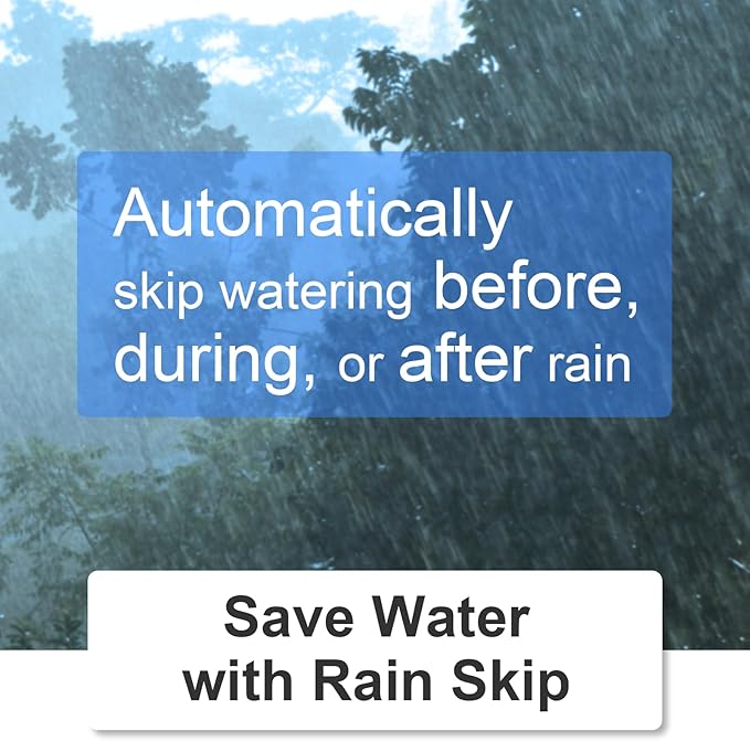 LinkTap D1 Smart Hose Timer & Gateway, 2 Zone Irrigation by Duration/Weather/Volume, Intelligent Fault Detection & Alerts, Anti-Freeze Protection, Long Battery Life, Scalable Mesh Network via Extender